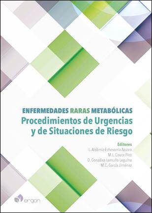 Enfermedades raras metabólicas. Procedimientos de urgencias y de situaciones de riesgo, de GUTIERREZ-RIVAS | portada del libr
