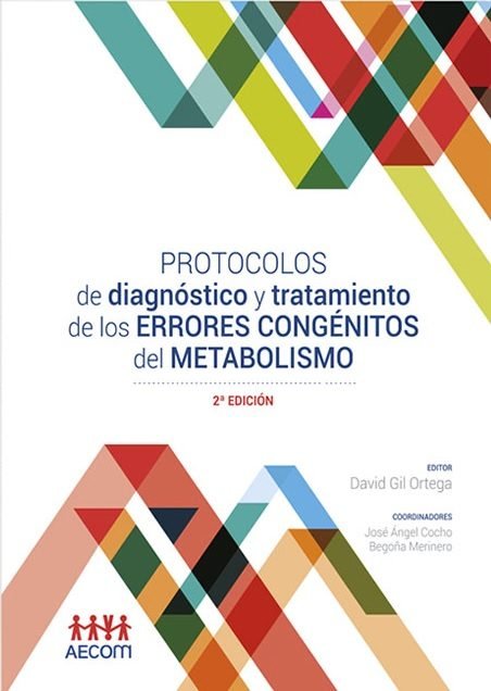 PROTOCOLOS DE DIAGNOSTICO Y TRATAMIENTO DE LOS ERRORES CONGENITOS, de GIL ORTEGA | portada del libro