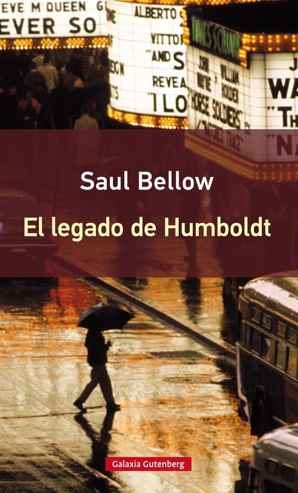 El legado de Humboldt- rústica, de Bellow | portada del libro