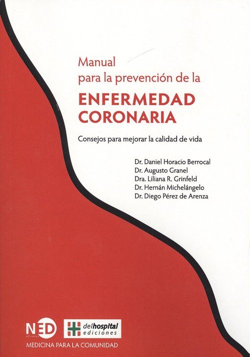 Manual para la prevención de la enfermedad coronaria, de Horacio Berrocal, Dr. Daniel | portada del libro