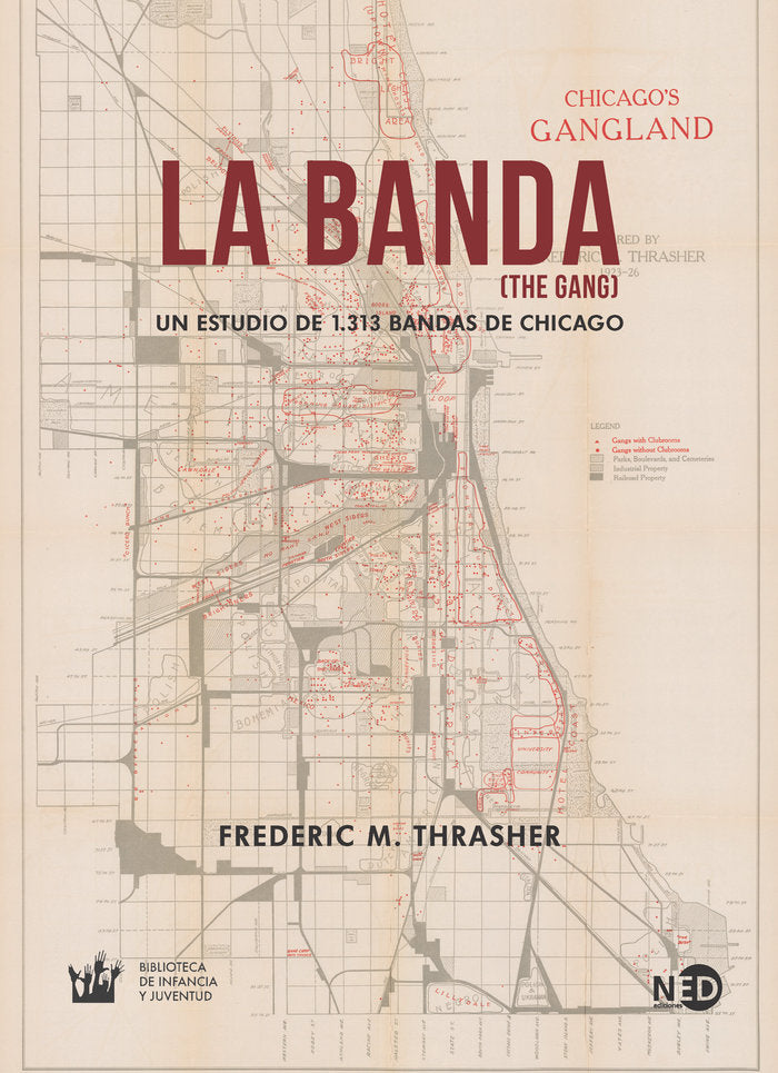 La banda (The Gang), de Thrasher, Frederic M. | portada del libro