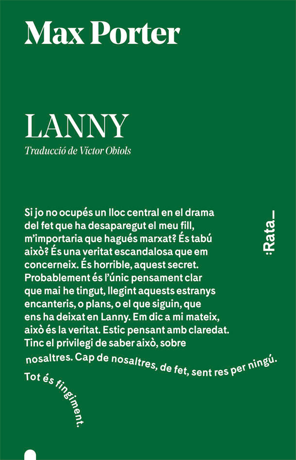 Lanny, de Porter, Max | portada del libro