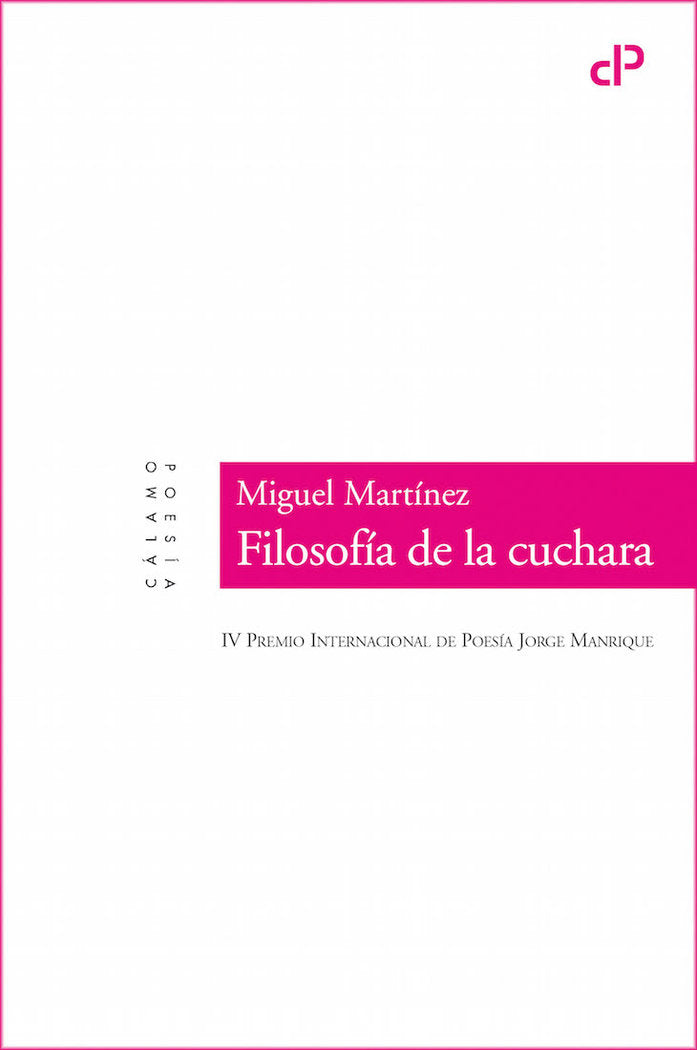 Filosofía de la cuchara, de Martínez López, Miguel | portada del libro