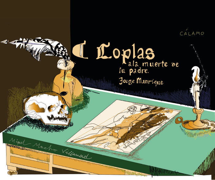 C0plas a la muerte de su padre, de Manrique, Jorge | portada del libro