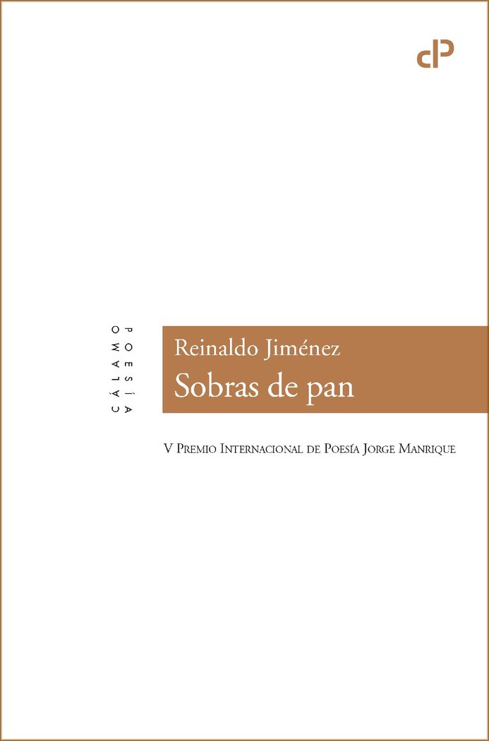 SOBRAS DE PAN, de JIMENEZ, REINALDO | portada del libro