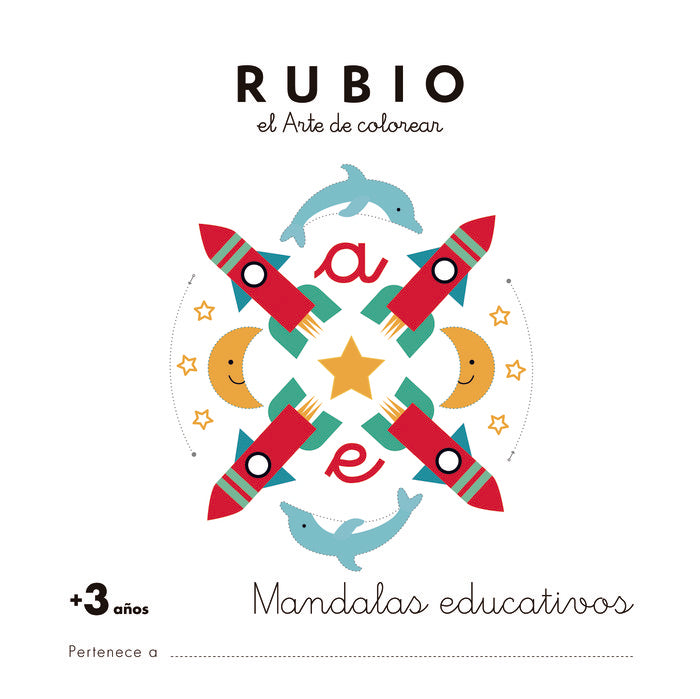 Mandala educativo +3 años, de Varios autores | portada del libro
