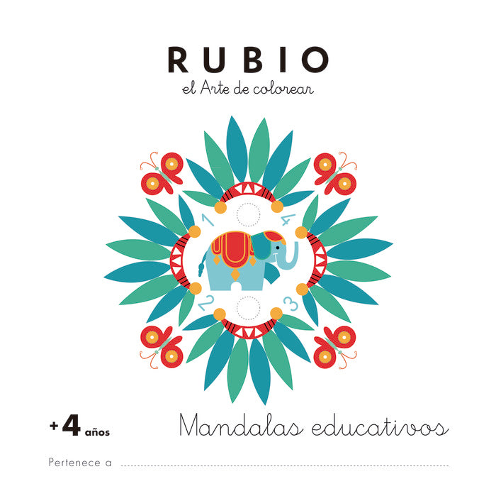 Mandala educativo +4 años, de Varios autores | portada del libro
