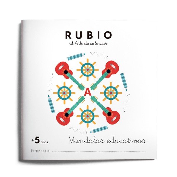 Mandala educativo +5 años, de Varios autores | portada del libro