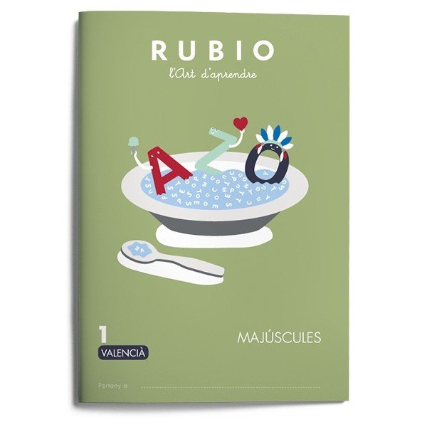 Majúscules RUBIO 1 (valencià), de Varios autores | portada del libro