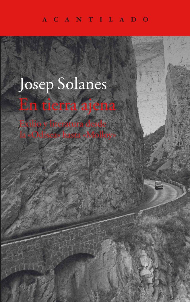En tierra ajena, de Solanes, Josep | portada del libro