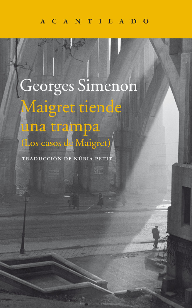 Maigret tiende una trampa, de Simenon, Georges | portada del libro