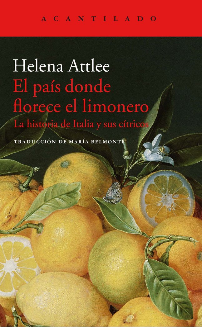 El país donde florece el limonero, de Attlee, Helen | portada del libro