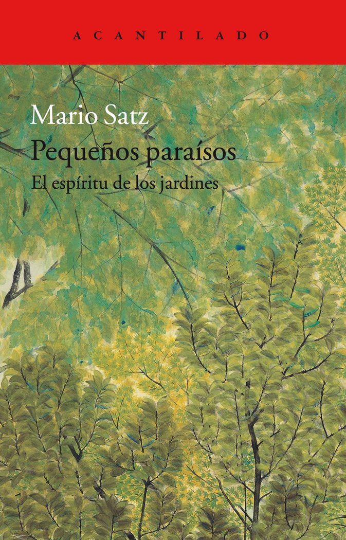 Pequeños paraísos, de Satz Tetelbaum, Mario | portada del libro