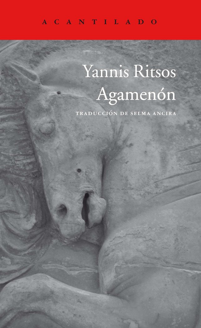 Agamenón, de Ritsos, Yannis | portada del libro