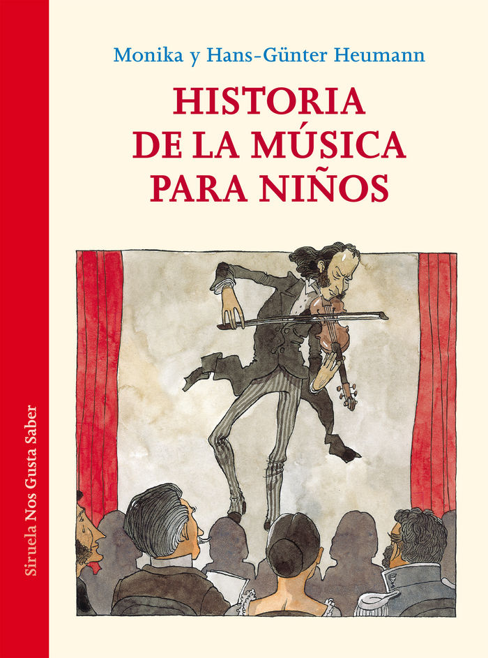 HISTORIA DE LA MUSICA PARA NIÑOS, de HEUMANN | portada del libro