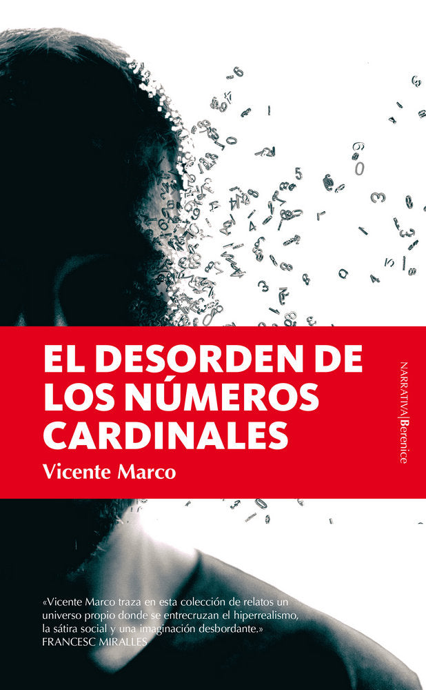 El desorden de los números cardinales, de Marco Aguilar, Vicente | portada del libro