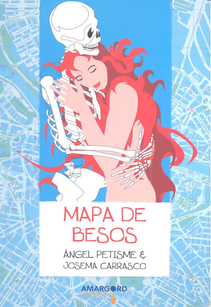 MAPA DE BESOS, de Petisme, Ángel | portada del libro