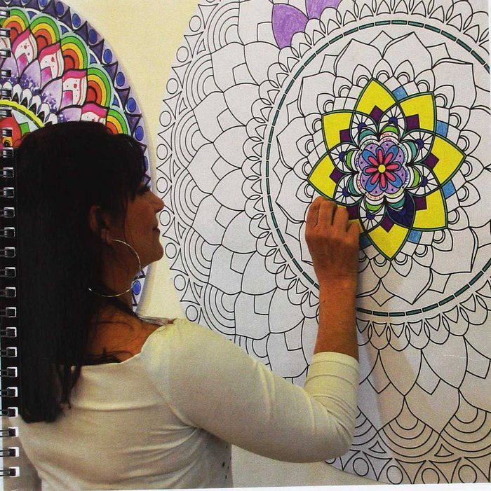 Rosetones vitrales para colorear, de Díaz Faes | portada del libro