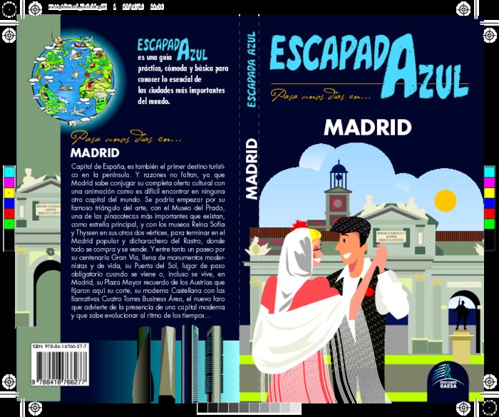 Madrid Escapada Azul, de Ingelmo, Ángel | portada del libro