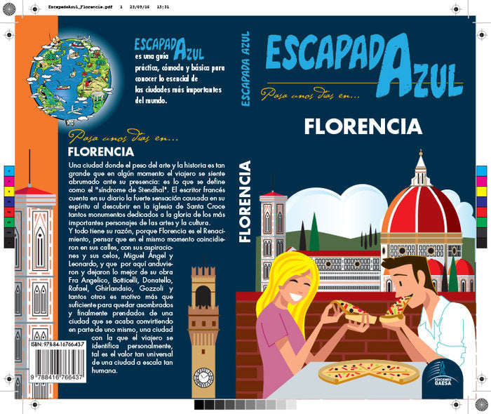 Florencia Escapada Azul, de Ingelmo, Ángel | portada del libro