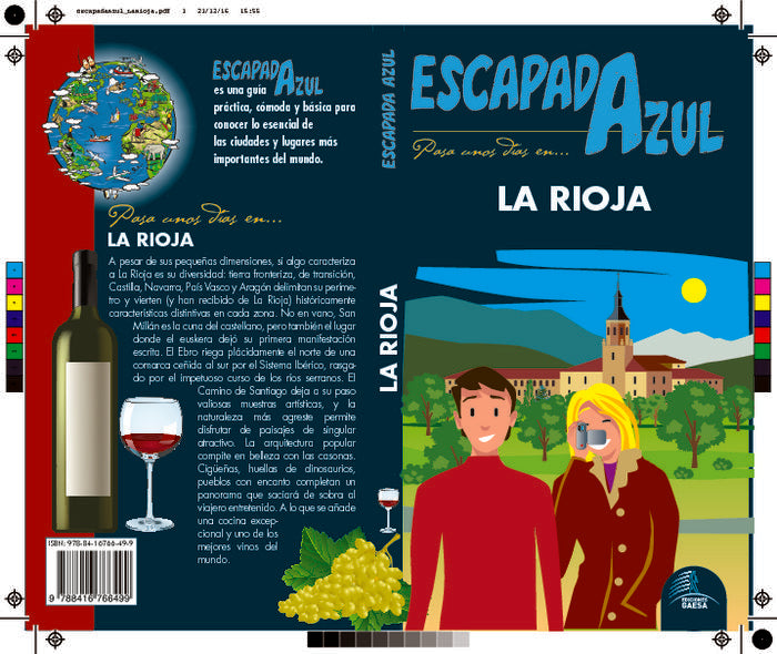 La Rioja Escapada Azul, de García, Jesús | portada del libro