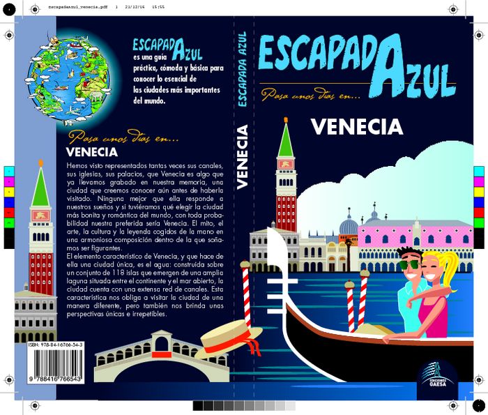 Venecia Escapada Azul, de Ingelmo, Ángel | portada del libro