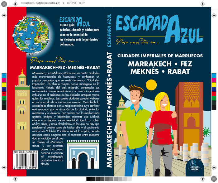 ESCAPADA CIUDADES IMPERIALES, de Cabrera, Daniel | portada del libro