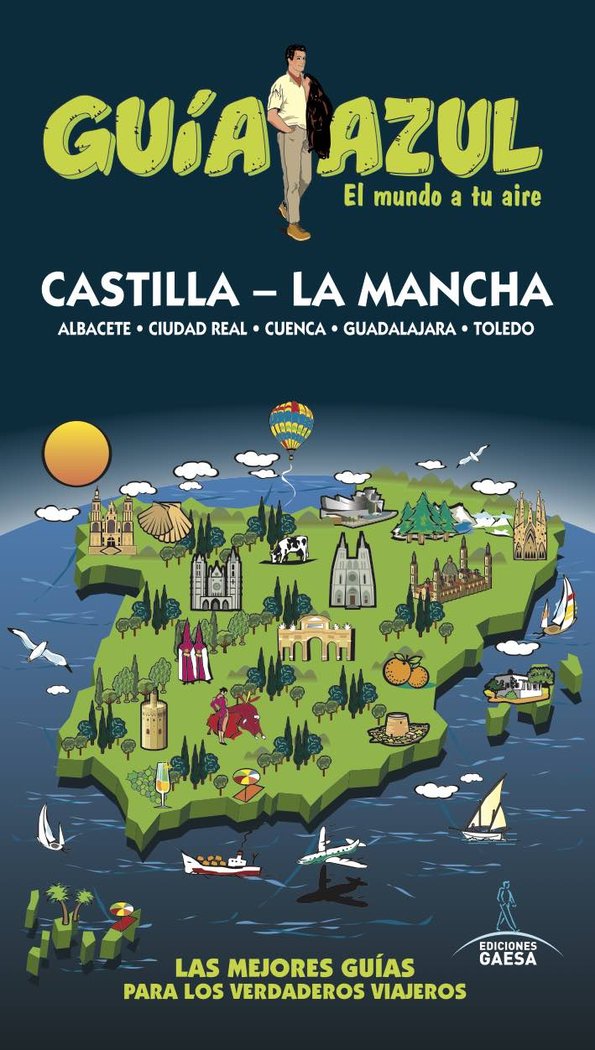 CASTILLA LA MANCHA, de Ledrado, Paloma | portada del libro