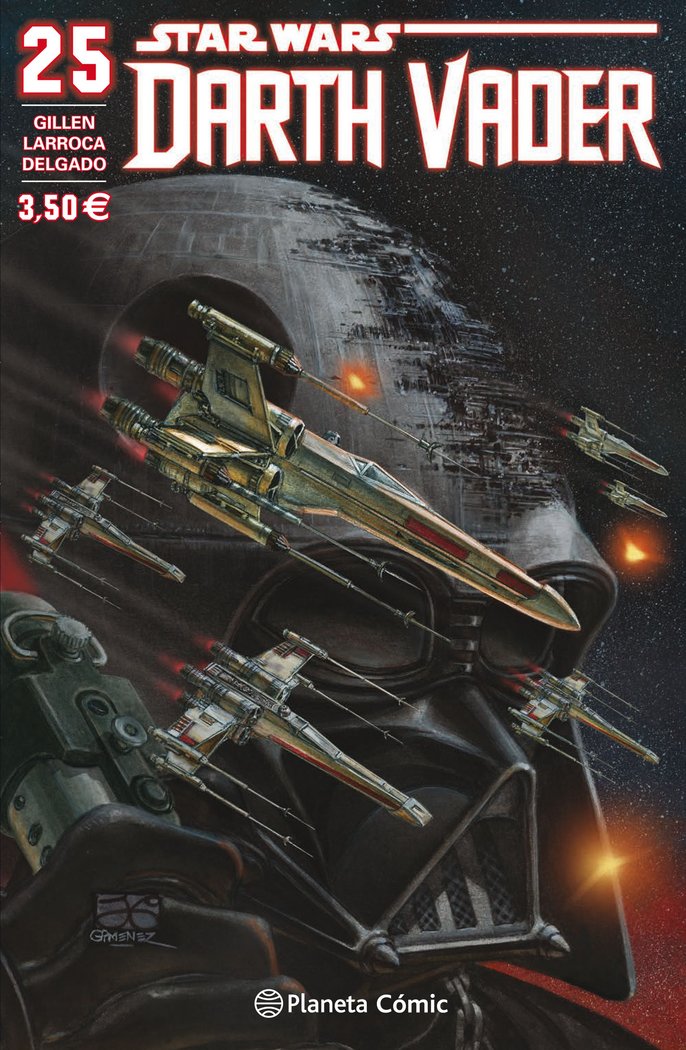 Star Wars Darth Vader nº 25/25, de Gillen, Kieron | portada del libro