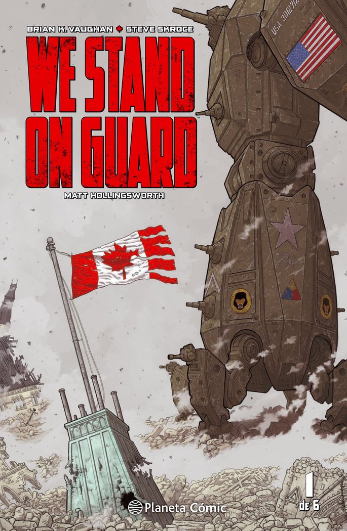 We Stand on Guard nº 01/06, de Vaughan | portada del libro