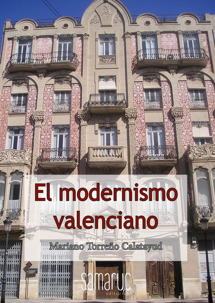 MODERNISMO VALENCIANO, de MARIANO TORREÑO | portada del libro