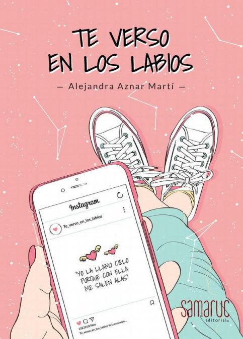 TE VERSO EN LOS LABIOS, de Aznar, Alejandra | portada del libro