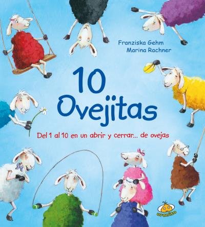 10 ovejitas, de GEHM, FRANZISKA | portada del libro