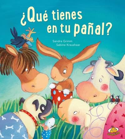 ¿Qué tienes en tu pañal?, de GRIMM | portada del libro