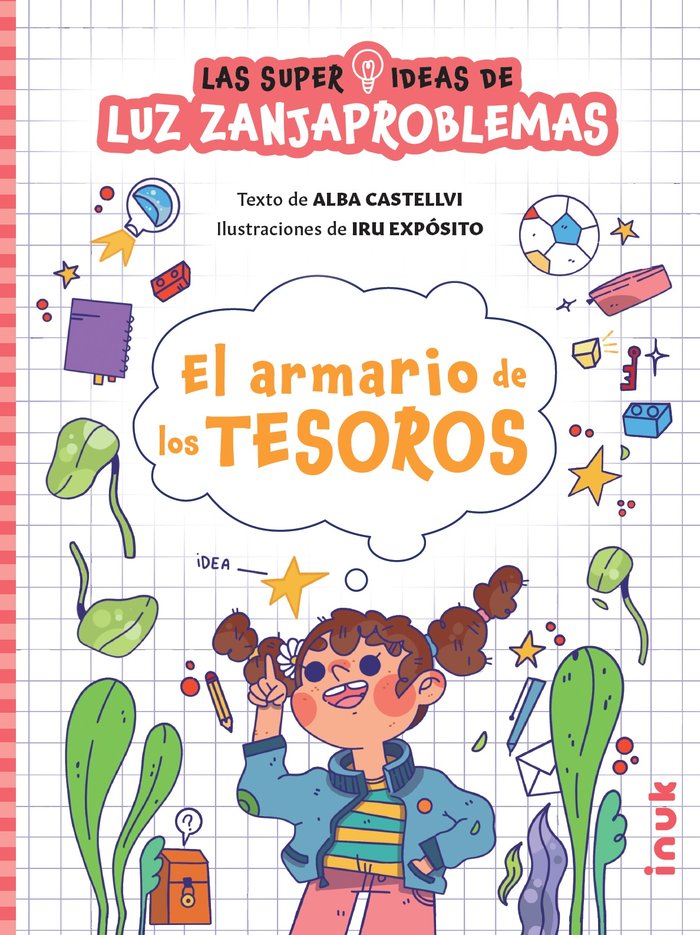 LAS SUPERIDEAS DE LUZ ZANJAPROBLEMAS, de CASTELLVI, ALBA | portada del libro