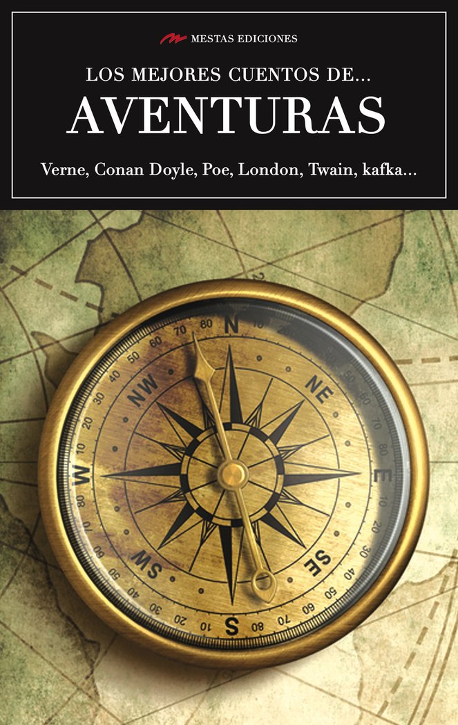 Los mejores cuentos de aventura, de Verne, Julio | portada del libro