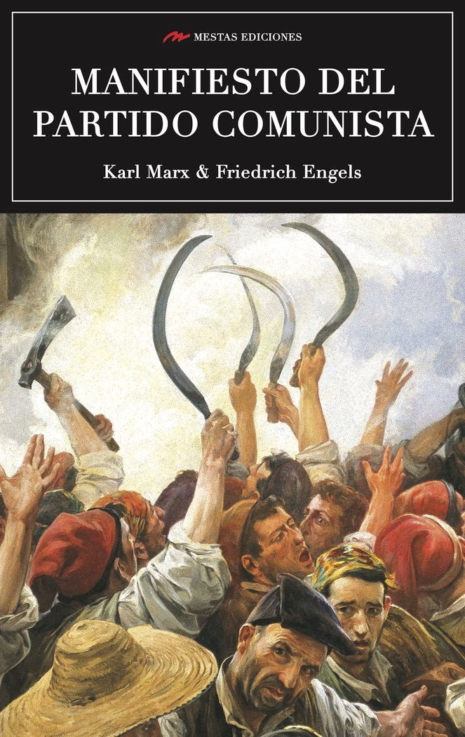 Manifiesto del partido comunista, de Marx | portada del libro