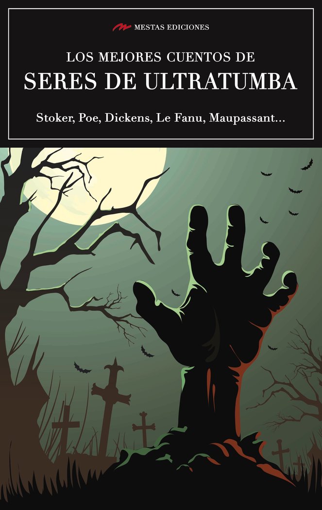 Los mejores cuentos de seres de ultratumba, de Stoker, Bram | portada del libro