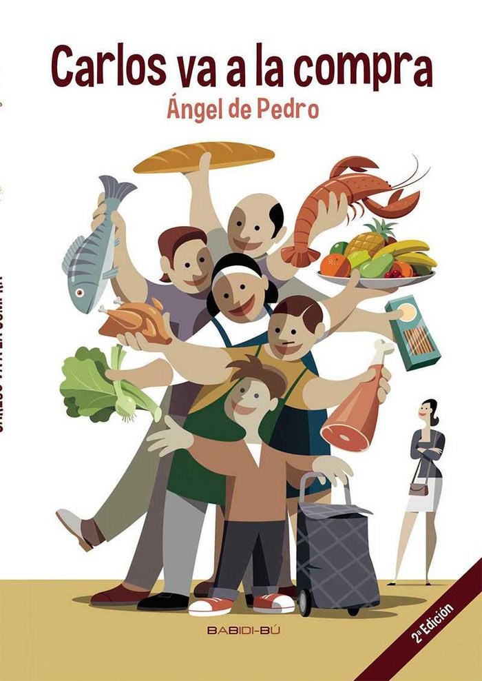 Carlos va a la compra, de de Pedro Cuesta, Ángel | portada del libro