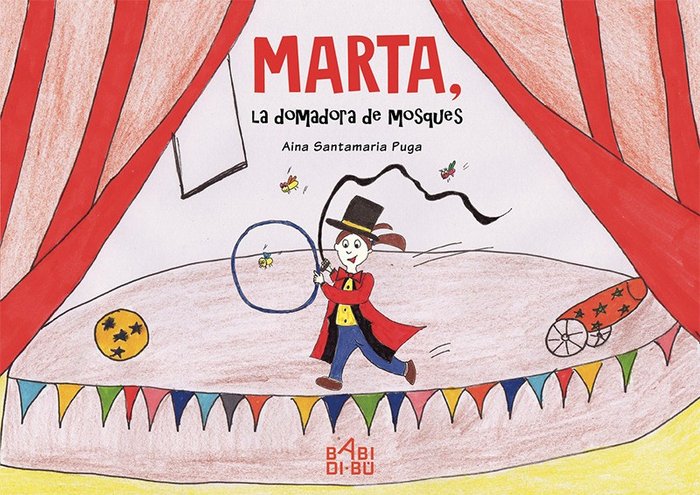 Marta, la domadora de mosques, de Santamaría Puga, Aina | portada del libro