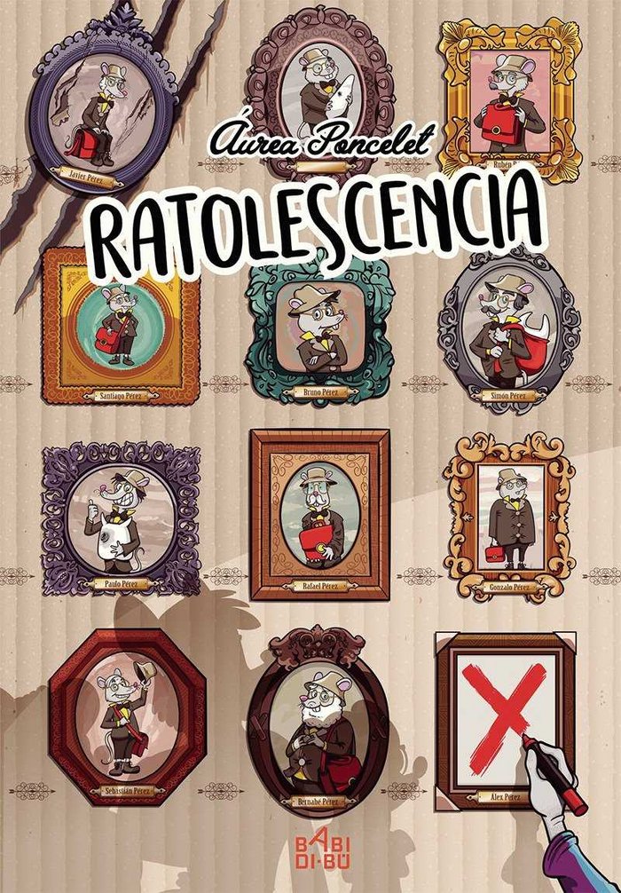 Ratolescencia, de Poncelet, Áurea | portada del libro