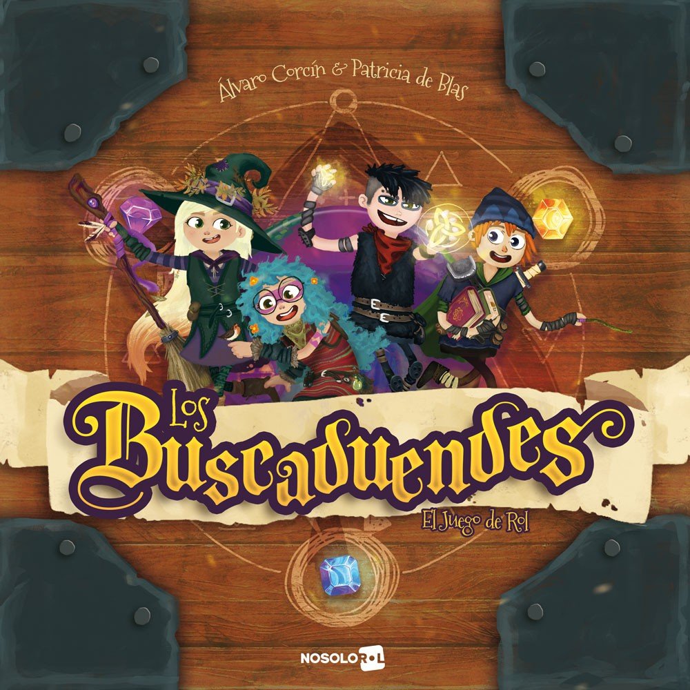 Los Buscaduendes, de ALVARO CORCIN Y PATRICIA DE BLAS. | portada del libro