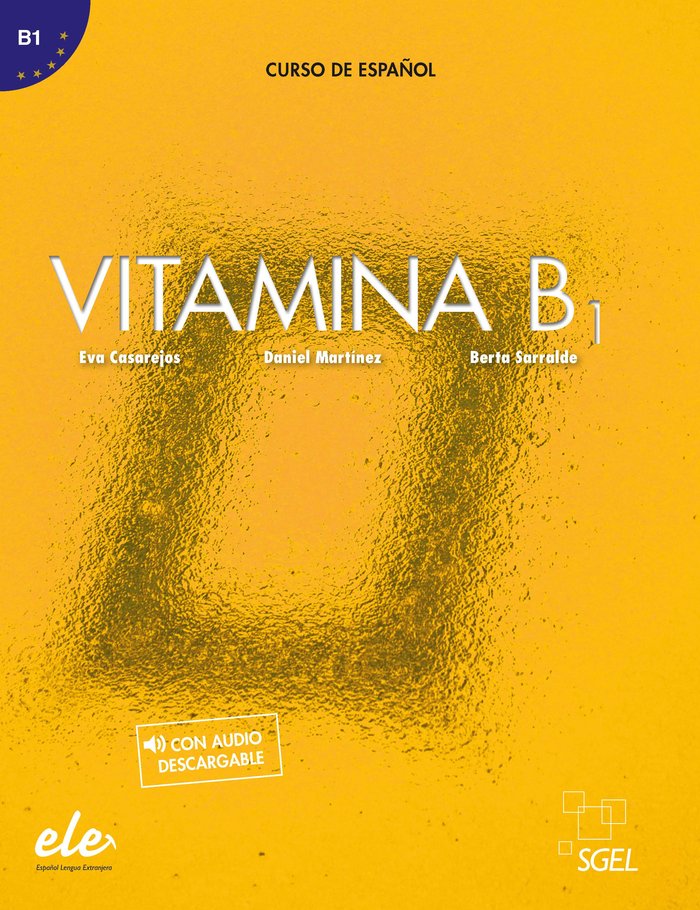 Vitamina B1 libro del alumno + licencia digital, de Serralde Vizueta, Berta | portada del libro