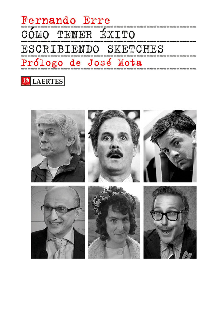CﾓMO TENER ﾉXITO ESCRIBIENDO SKETCHES, de Erre Rodríguez | portada del libro