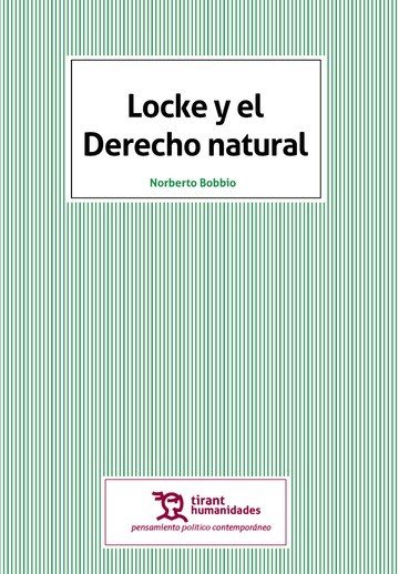 Locke y el Derecho natural, de Bobbio | portada del libro