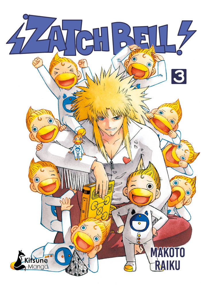 ¡ZATCH BELL! 3, de RAIKU, MAKOTO | portada del libro