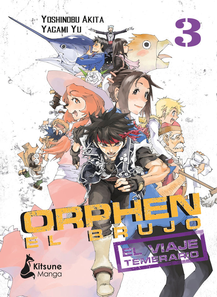 Orphen el Brujo 3, de Akita, Yoshinobu | portada del libro