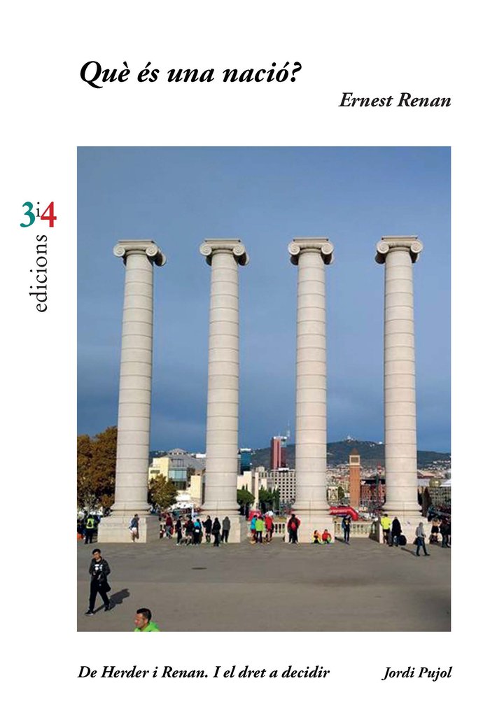 Què és una nació?, de Renan, Ernest | portada del libro