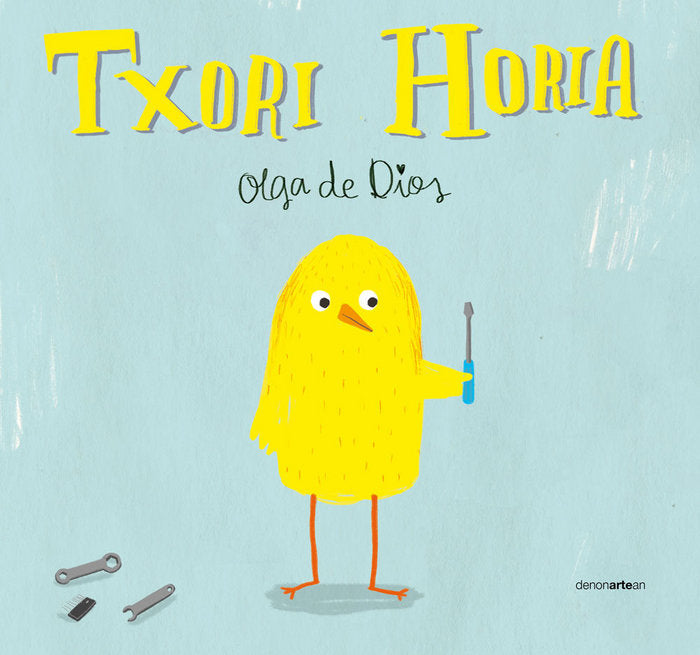 Txori horia, de De Dios Ruiz | portada del libro