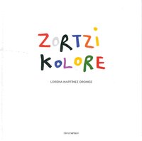 Zortzi kolore, de Martínez Oronoz | portada del libro